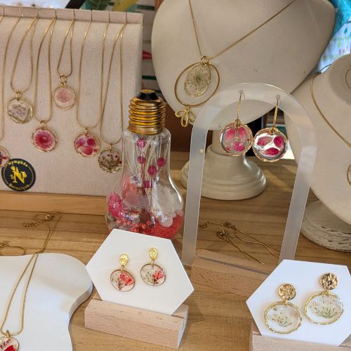 bijoux fleuris